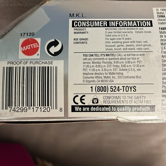 New Wedding Day Barbie collector’s edition - Picture 5 of 5